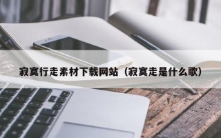 阳江寂寞行走素材下载网站（寂寞走是什么歌）